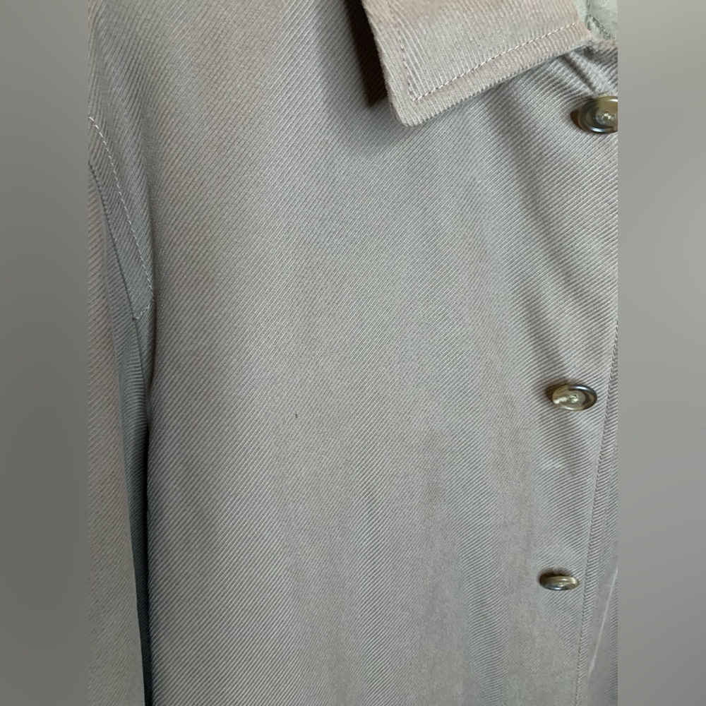 J Crew Cotton Tan Coat - Picture 3 of 7